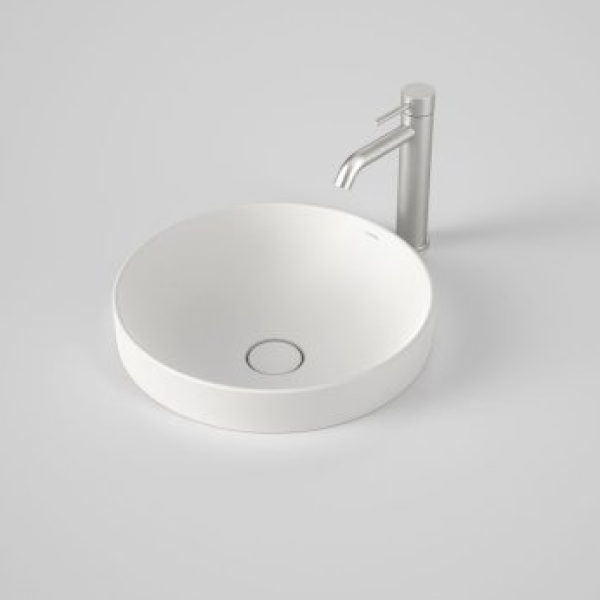 Caroma Liano II Round Inset Basin - Matte White 852400MW