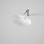 Caroma Liano II 580mm Pill Under/Over Counter Basin – White (with Overflow) - 852905W