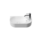 Caroma Liano II Hand Wall Basin (1 Tap Hole) – White (with Overflow) - 853015W