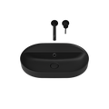 Caroma Liano II 600mm Pill Inset Basin with Tap Landing (0 Tap Hole) – Matte Black (with Overflow) - 853105MB