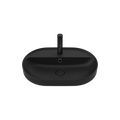 Caroma Liano II 600mm Pill Inset Basin with Tap Landing (1 Tap Hole) – Matte Black (with Overflow) - 853115MB