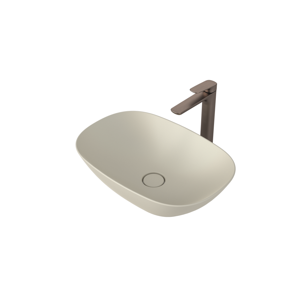 Caroma Contura II 530mm Above Counter Basin - Matte Clay - 853200CL