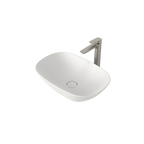 Caroma Contura II 530mm Above Counter Basin - Matte White - 853200MW