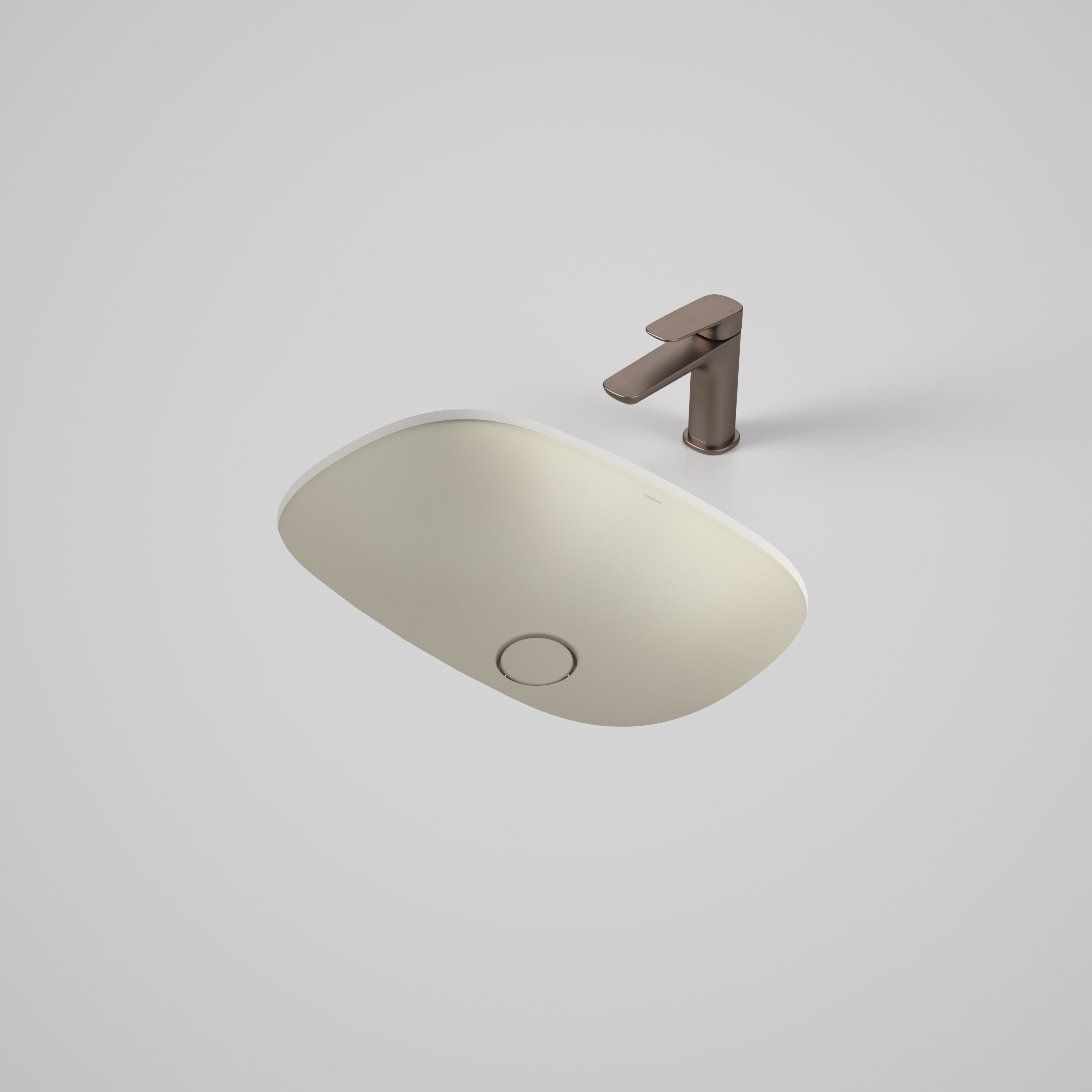 Caroma Contura II Undercounter Basin - Matte Clay - 853600CL