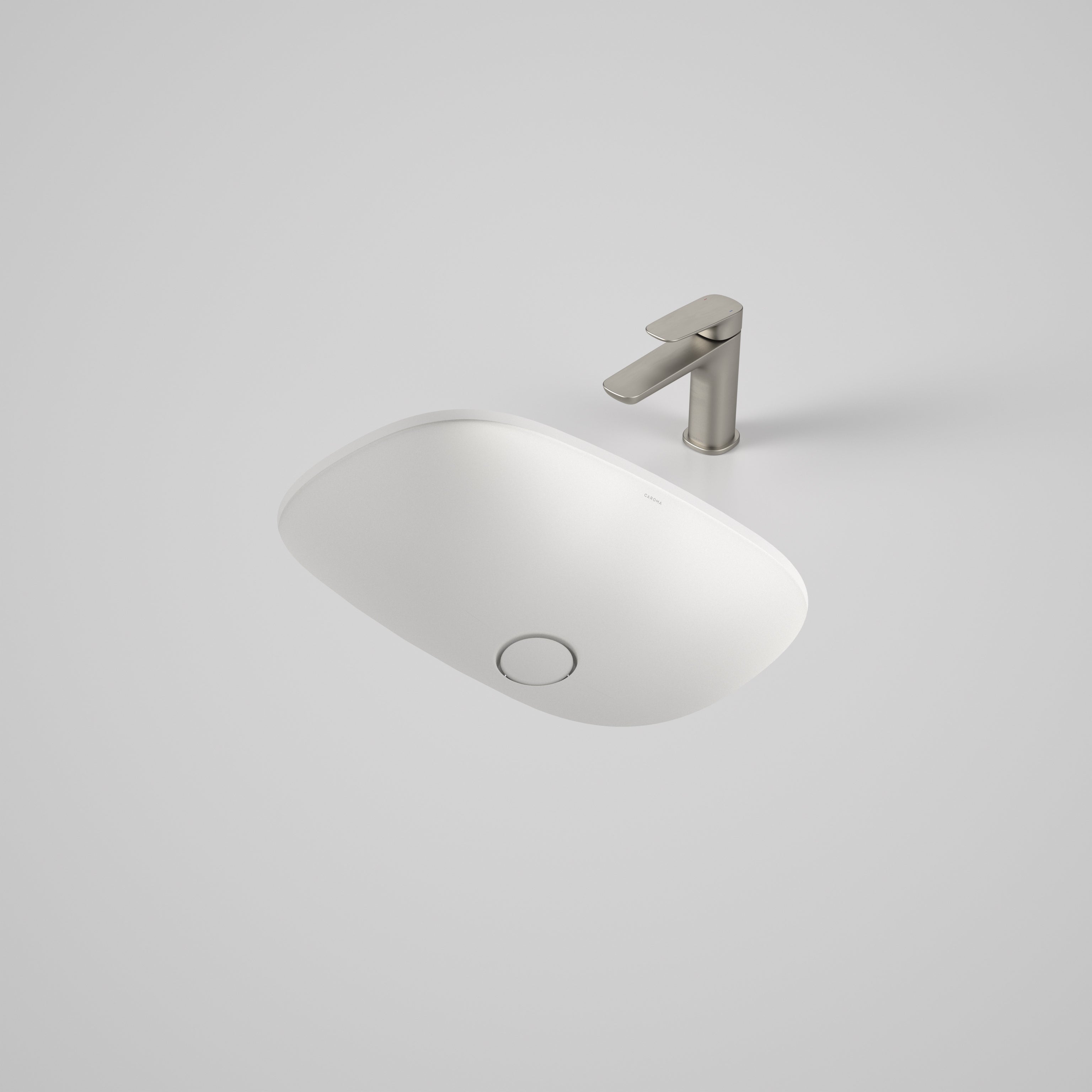 Caroma Contura II Undercounter Basin - Matte White - 853600MW
