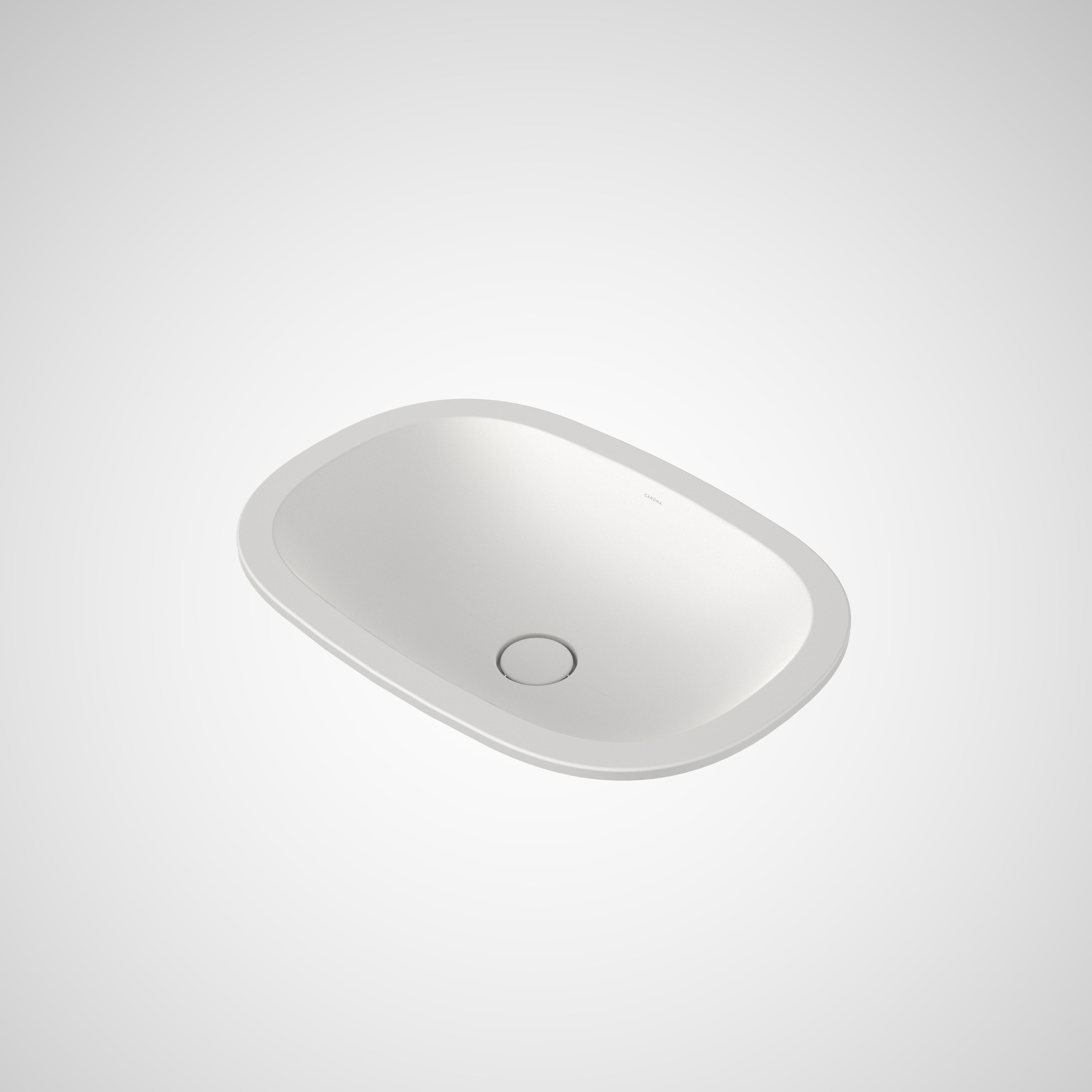 Caroma Contura II Undercounter Basin - Matte White - 853600MW