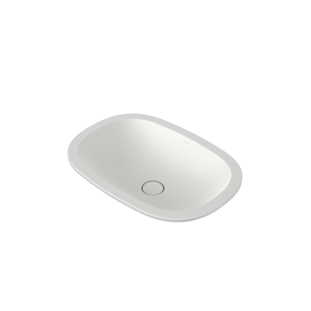 Caroma Contura II Undercounter Basin - Matte White - 853600MW