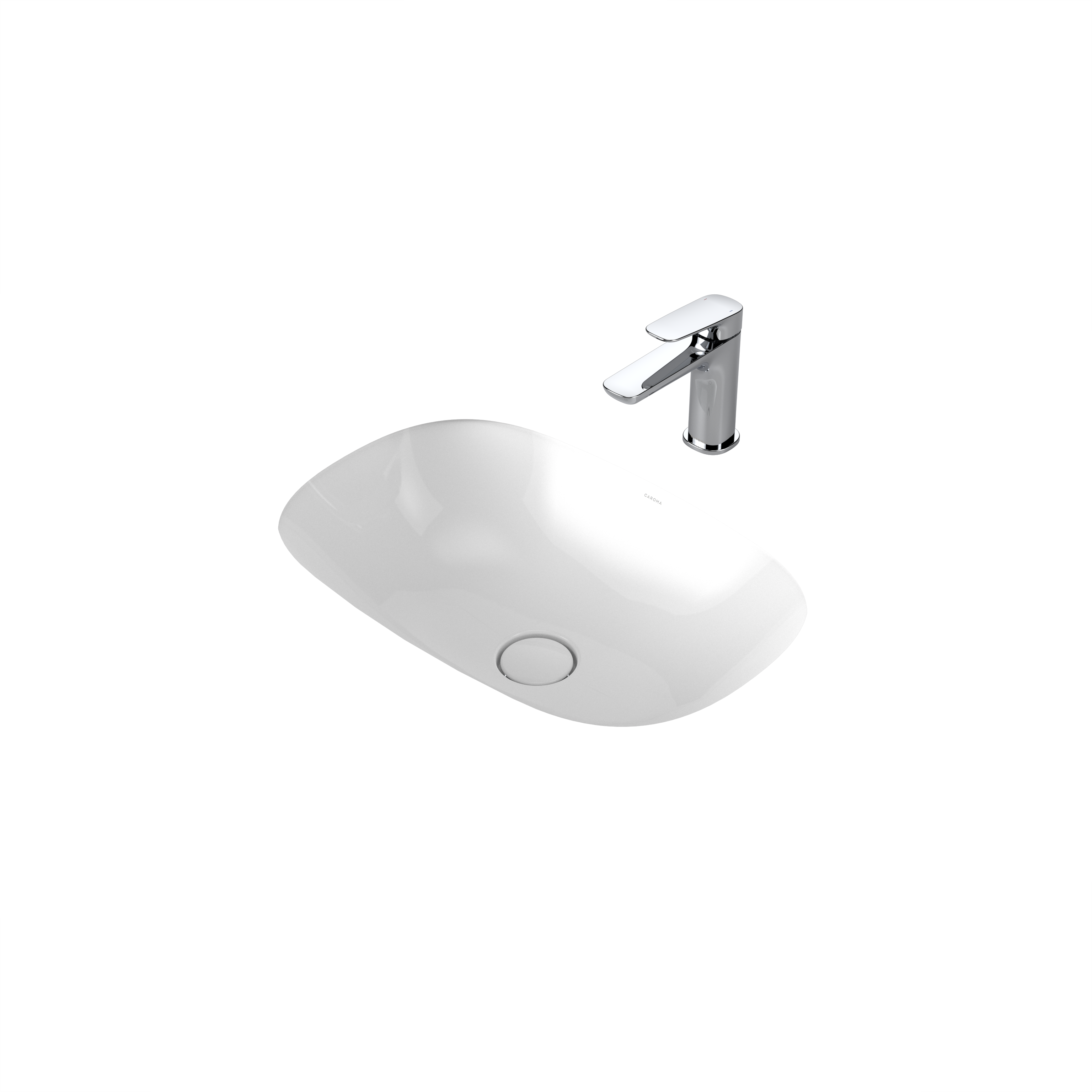 Caroma Contura II Undercounter Basin - White - 853600W