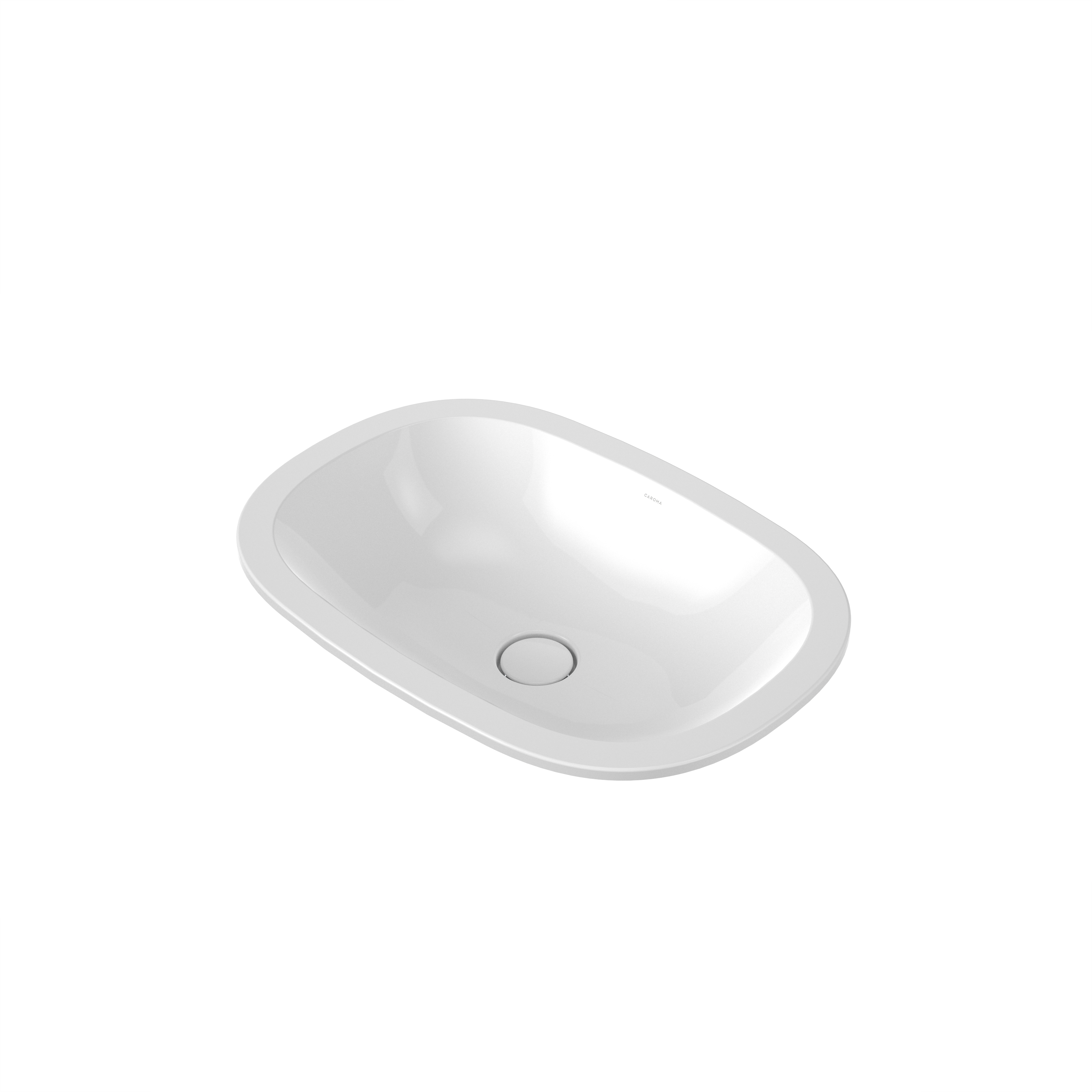 Caroma Contura II Undercounter Basin - White - 853600W
