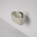 Caroma Contura II Hand Wall Basin (1 Tap Hole) - Matte Clay - 853710CL