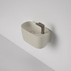Caroma Contura II Hand Wall Basin (1 Tap Hole) - Matte Clay - 853710CL