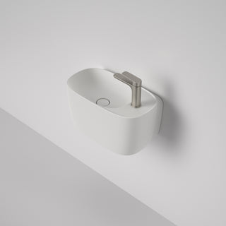 Caroma Contura II Hand Wall Basin (1 Tap Hole) - Matte White - 853710MW