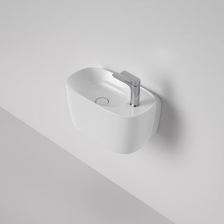 Caroma Contura II Hand Wall Basin (1 Tap Hole) - White - 853710W