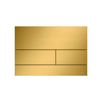 TECEsquare Flush Plate - Brushed Gold Optic PVD - 9.240.847