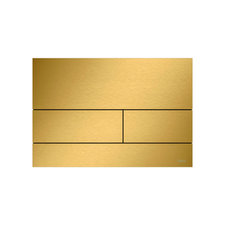 TECEsquare Flush Plate - Brushed Gold Optic PVD - 9.240.847