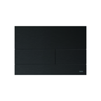 TECE Square Metal Flush Plate Button - Brushed Black 9.240.853