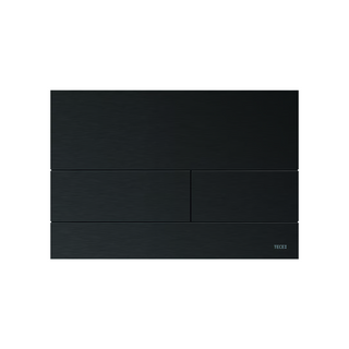 TECE Square Metal Flush Plate Button - Brushed Black 9.240.853