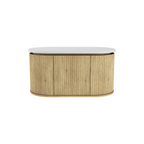 Fienza Empire Pill 900 Wall Hung Cabinet - Scandi Oak 90AS-C