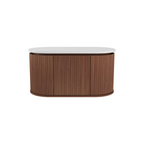 Fienza Empire Pill 900 Wall Hung Cabinet - Walnut 90AWA-C