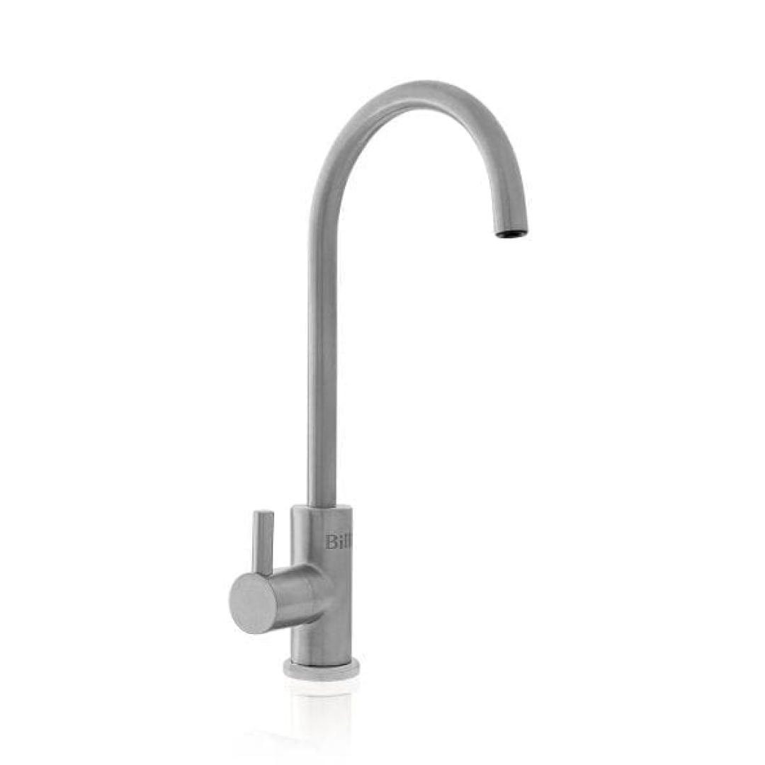 Billi B3000 Filter Tap with Round Slimline Dispenser Chilled - Brushed - 913000RBR
