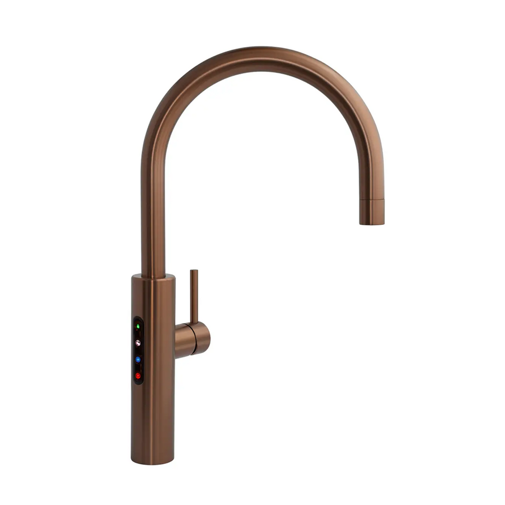 Billi B5000 Filtered Boiling, Chilled and Sparkling with Gooseneck Multifunction Mixer Tap - Sable Bronze 915100GSB