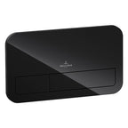 Villeroy & Boch ViConnect L200 Mechanical LED Flush Plate - Glossy Black - 921843RB