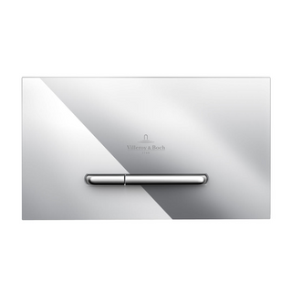 Villeroy & Boch ViConnect E300 Mechanical Flush Plate - Chrome