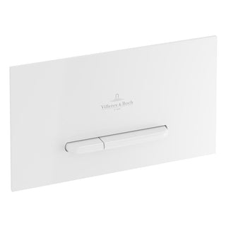 Villeroy & Boch ViConnect E300 Mechanical Flush Plate - White
