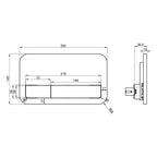 Villeroy & Boch Avento DirectFlush Wall Hung Toilet incl/VB Cistern Package - E200 White Button - 5656R001S4B + 92233500 + 92249068