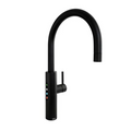 Billi Home Filtered, Boiling, Ambient Gooseneck Multifunction Tap - Matte Black 914000GMB