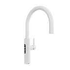 Billi B5000 Filtered Boiling, Chilled and Sparkling Gooseneck Multifunction Tap - Matte White 915100GMW