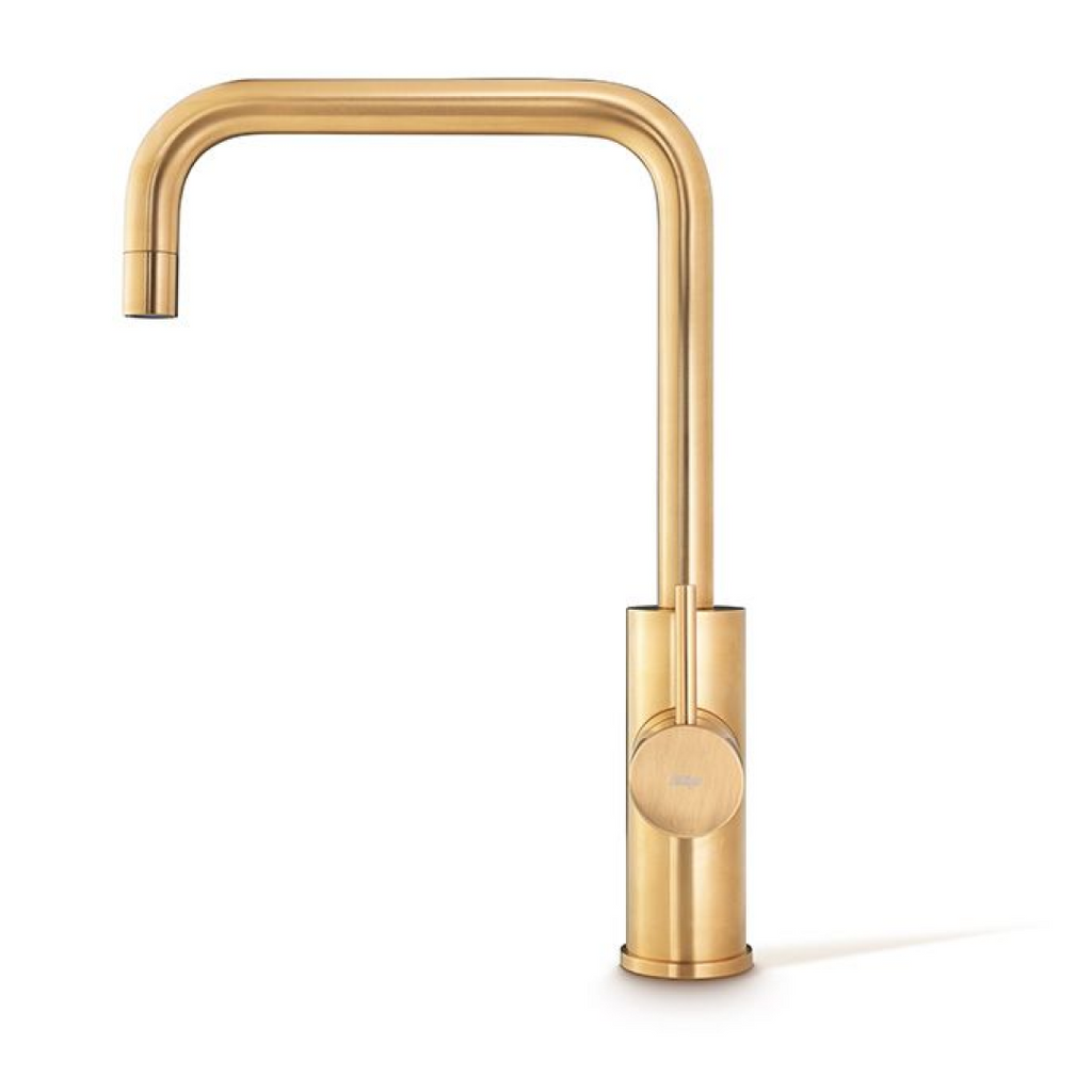 Zip Cube Sink Mixer - Brushed Gold 94291