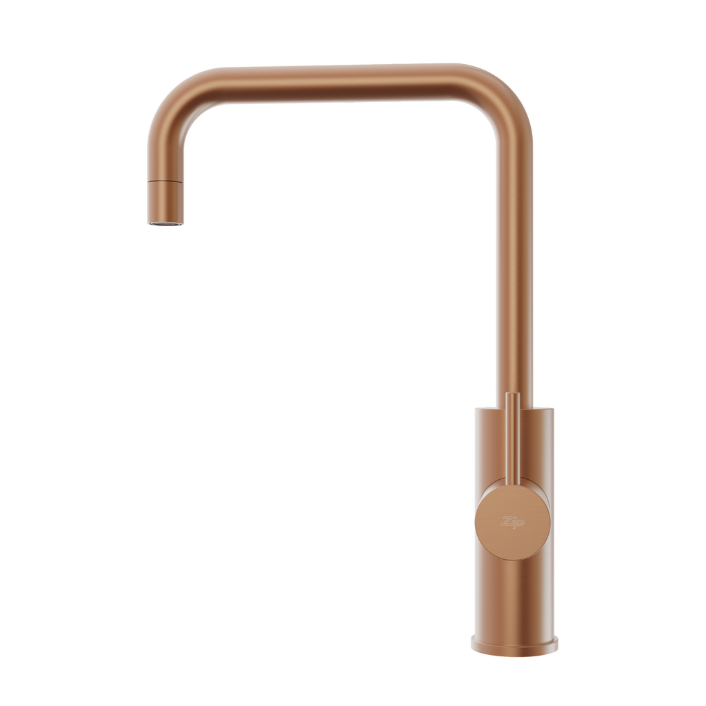 Zip Cube Sink Mixer - Brushed Bronze 95804Z15