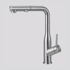 Villeroy & Boch Modern Steel 2.0 Pull Out Spray Sink Mixer - LF Brushed Stainless Steel 96188LC