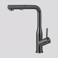 Villeroy & Boch Modern Steel 2.0 Pull Out Spray Sink Mixer - LF Gun Metal 96188S7