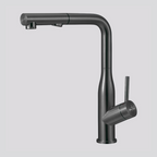 Villeroy & Boch Modern Steel 2.0 Pull Out Spray Sink Mixer - LF Gun Metal 96188S7