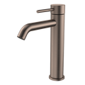 Caroma Liano II Mid Tower Basin Mixer  - Brushed Bronze - LF - 96342BBZ6AF