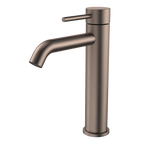 Caroma Liano II Mid Tower Basin Mixer  - Brushed Bronze - LF - 96342BBZ6AF