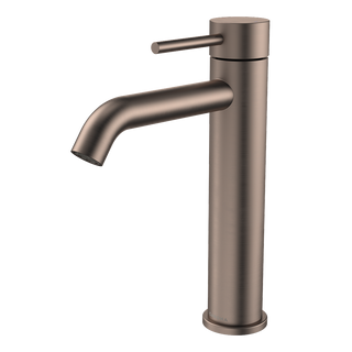 Caroma Liano II Mid Tower Basin Mixer  - Brushed Bronze - LF - 96342BBZ6AF