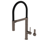 Caroma Liano II Pull Down Sink Mixer with Dual Spray - Brushed Bronze - LF - 96381BBZ56AF