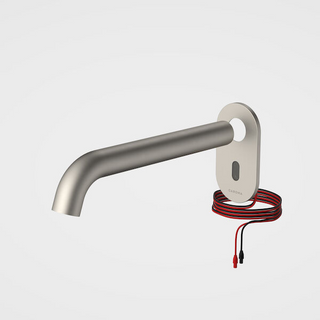 Caroma Liano II 210mm Sensor Wall Outlet Trim Kit - LF Brushed Nickel - 96389BN6AF