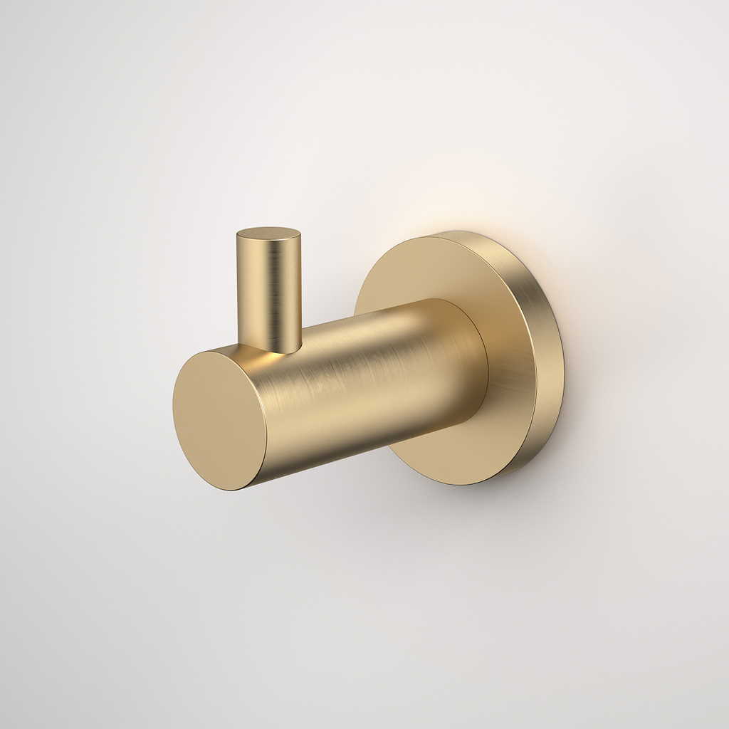 Caroma Liano II Robe Hook - Brushed Brass - 96440BB