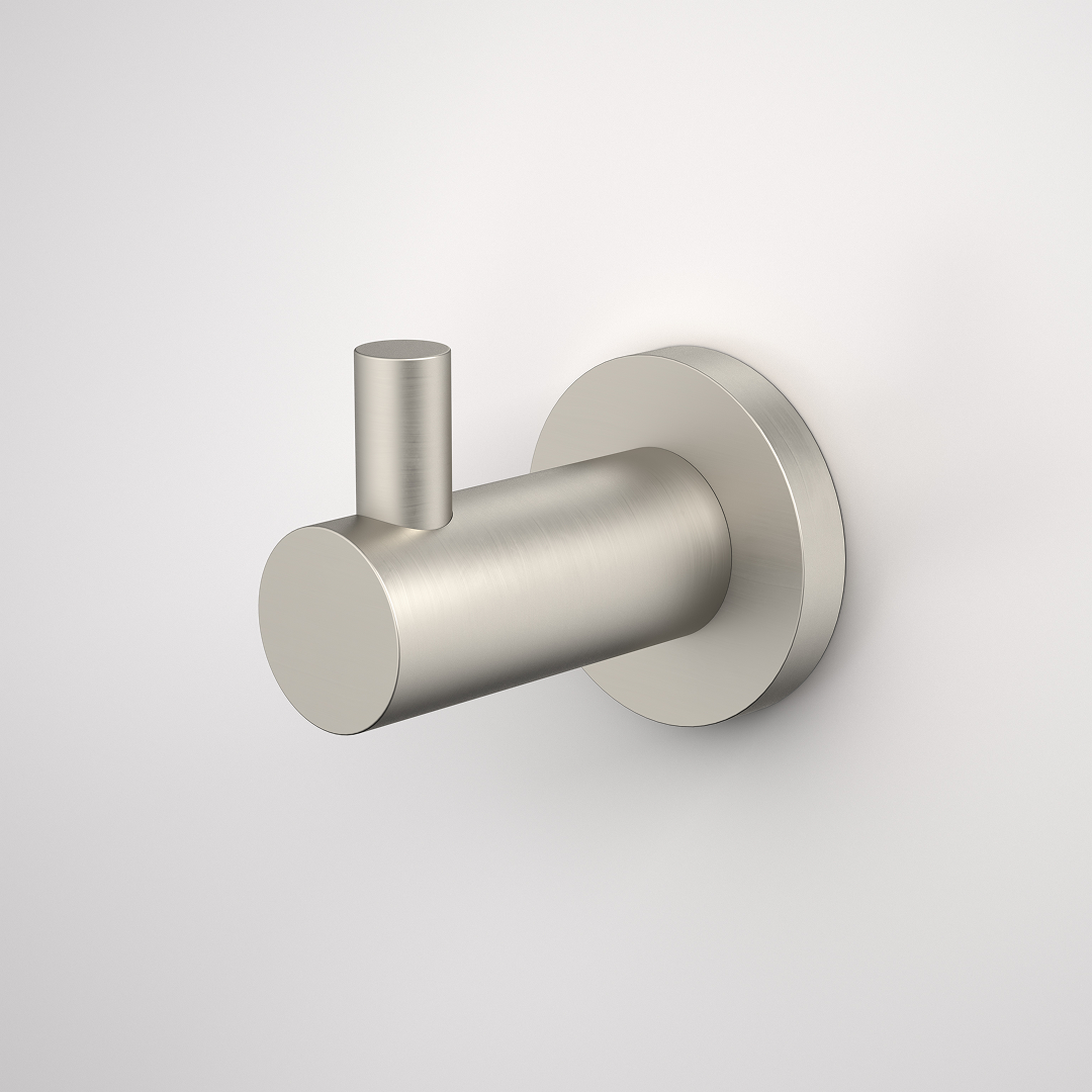 Caroma Liano II Robe Hook - Brushed Nickel - 96440BN