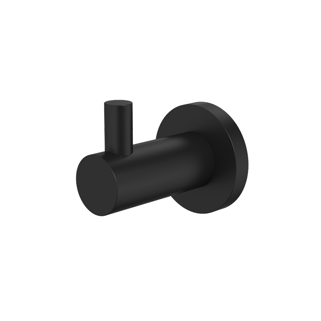 Caroma Liano II Robe Hook - Matte Black - 96440B