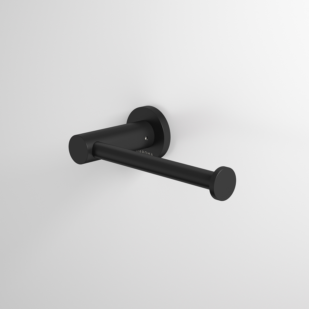 Caroma Liano II Toilet Roll Holder - Matte Black - 96441B