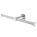 Caroma Liano II Double Toilet Roll Holder - Chrome - 96442C