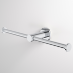 Caroma Liano II Double Toilet Roll Holder - Chrome - 96442C