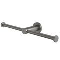 Caroma Liano II Double Toilet Roll Holder - Gun Metal - 96442GM