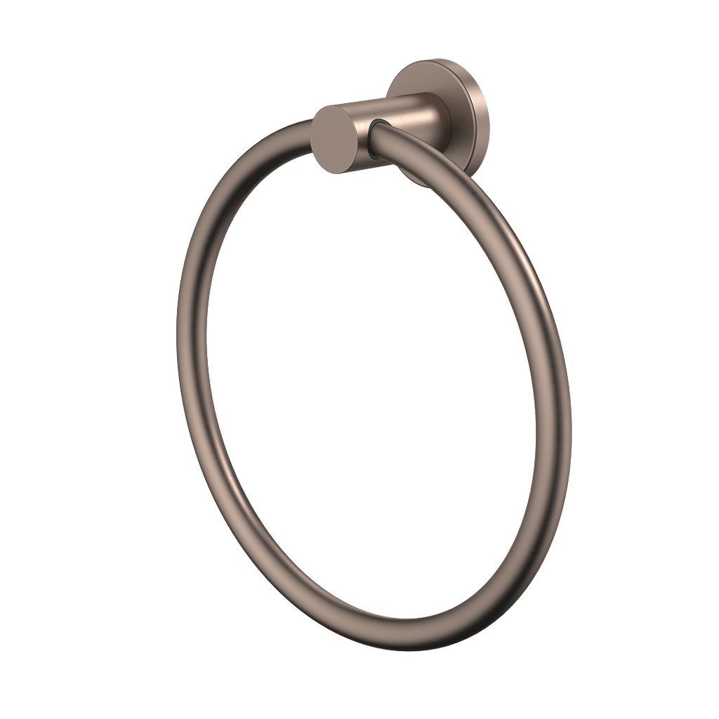 Caroma Liano II Towel Ring - Brushed Bronze - 96443BBZ