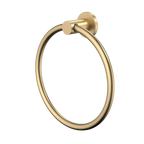Caroma Liano II Towel Ring - Brushed Brass - 96443BB